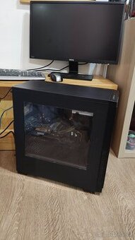 PC sestava + monitor LCD Benq 24"