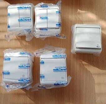 Nové venkovní přepínače - 2 druhy