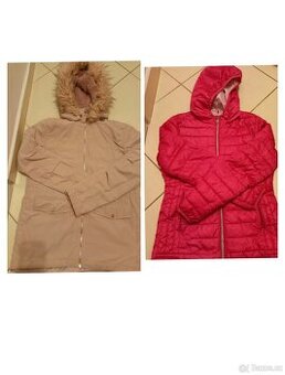 dívčí bundy 152-158, 170, M a L