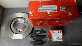 Brzdové kotouče nové TRW DF6534 + destičky