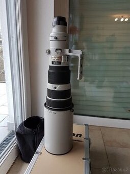 Nikon AF-S NIKKOR ED 500 mm f/4 D II IF + bílý + Velmi dobrý