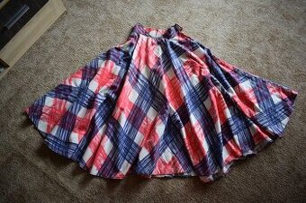 Maxi kolová sukně, sukýnka xs/34