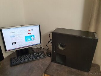 PC+Monitor+Klávesnice+Myš