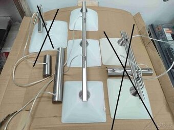 Lustr na lanku OPAR 3xE27 - sklo