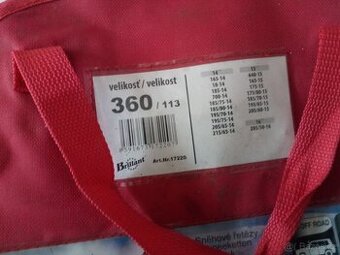 Nové zátěžové sněhové řetězy Brillant SUV VAN 360/113