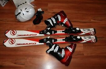 lyže dynamic 110 cm , lyžaky Salomon