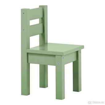 Detska zidle Hoppekids MADS zelena