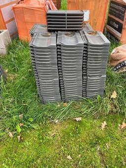 Střešní taška Creaton optima engoba antracit