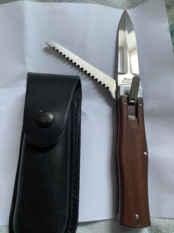 NUŽ Mikov Predator – jako nový  nepoužívaný + kožené pouzdro