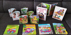 Knížky dětské, říkadla, se zvuk