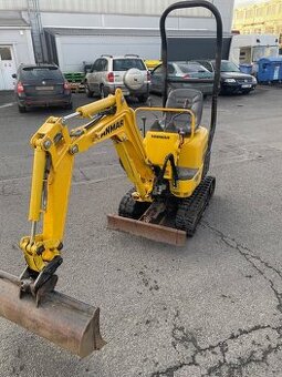 Minibagr Yanmar SV08 rychloupínač 5x lžíce. TOP STAV.