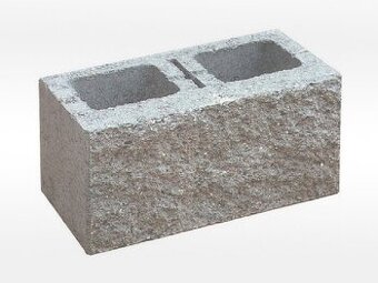 Plotové tvarovky oboustranně štípané, přírodní