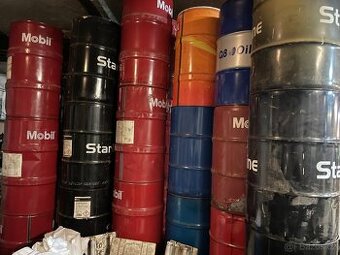 Prodám plechové sudy. 200L a 60L