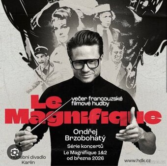 Vstupenky na představení Le Magnifique 1