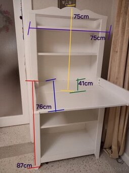 Přebalovací pult, skříňka, IKEA, HENSVIK