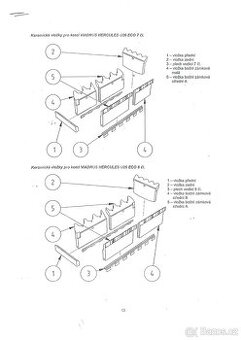 Přestavbová sada tvarovek na U26 ECO 7 článek