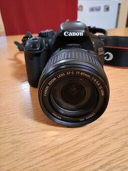 Canon EOS 550D + Canon EF-S 17-85/4-5.6 IS USM