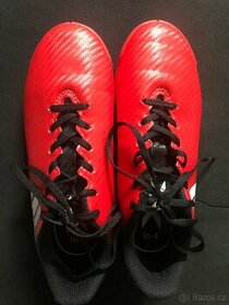 Adidas boty do haly / fotbal 35 velikost červené - 1