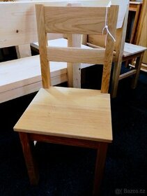 Zátěžová dubová masivní židle do hospody, restaurace