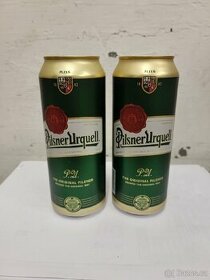 Pilsner Urquell 0.5 litru vývozní pivo.
