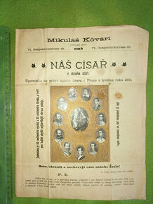 Náš císař v různém stáří 1901 Podobizna Obraz