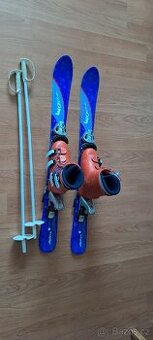 Dětské lyže Alpina, boty Nordica + hůlky
