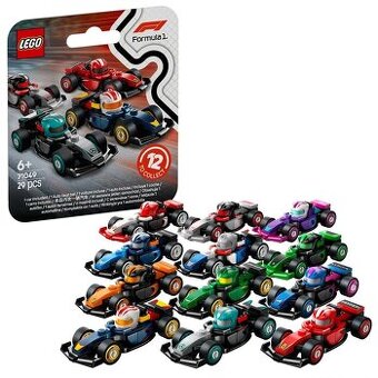 LEGO 71049 Sběratelská závodní auta F1 - celá sada