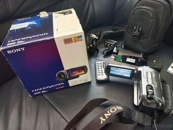 Videokamera Sony DCR-SR52E, HDD 30 GB, krabice, pouzdro