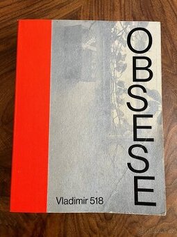 Kniha OBSESE od Vladimira 518, kniha o českých umělcích
