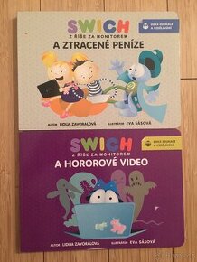 Swich z říše za monitorem