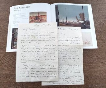 Jan Smetana (1918 - 1998) vlastnoručně psané dopisy