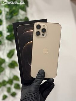 iPhone 12 Pro Max 128GB zlatý - 100% baterie