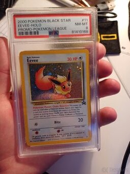 Prodám Pokemon kartu Eevee black star promo - 1
