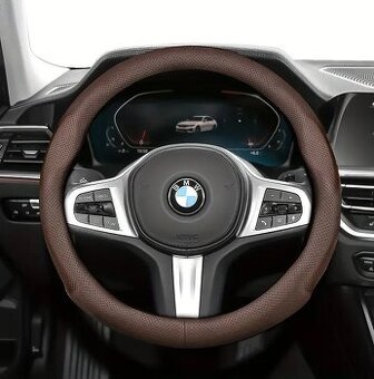 Tenký Kryt Volantu z PU Kůže pro BMW