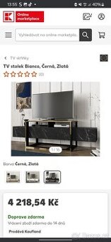 Tv stolek a konferenční stůl