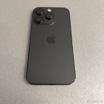iPhone 14 Pro 256GB černý, pěkný stav, 12 měsíců záruka