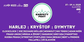 Celovíkendová vstupenka KARPATY FEST