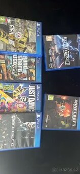 Prodám 6 her na ps4