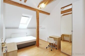 Pronájem pokoje 20 m2 s terasou 8 m2, Praha 3 Žižkov