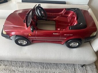 Šlapací kabriolet autíčko Mercedes Benz 500 SL Milano