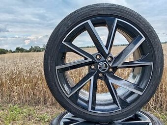 Originál ALU kola Škoda Superb R19 + letní pneu
