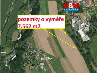 Prodej pole, 7562 m², Police nad Metují