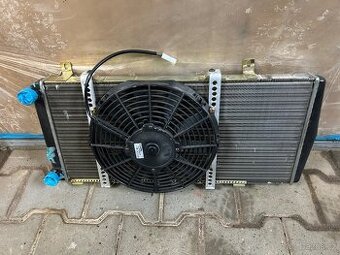 Chladič vč ventilátoru Spal Škoda Felicia, 120s rally, 130rs