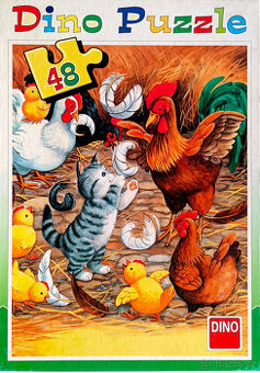 DINO Puzzle 48 dílků pro děti (nerozbaleno)