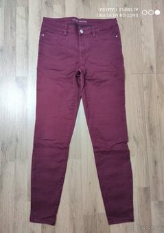 DÁMSKÉ KALHOTY ORSAY VÍNOVÉ VELIKOST 38