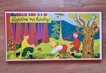 Pojďme na houby,vláček,kývací šáša,soudkové otvíráky aj.