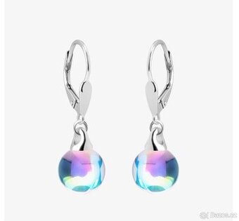 Stříbrné náušnice Preciosa Aquila