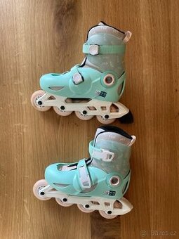 Dětské rostoucí in-line brusle Oxelo