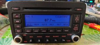 Originální autorádio VW Premium 7 s měničem na 6CD MP3