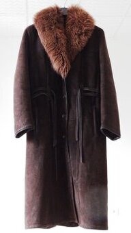 Prodám dámský pravý semišový kožich